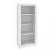 Armário Estante Alto para Escritório Home Office ME4137 MDP Branco G69 - Gran Belo