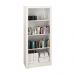 Armário Estante Alto para Escritório Home Office ME4137 MDP Branco G69 - Gran Belo