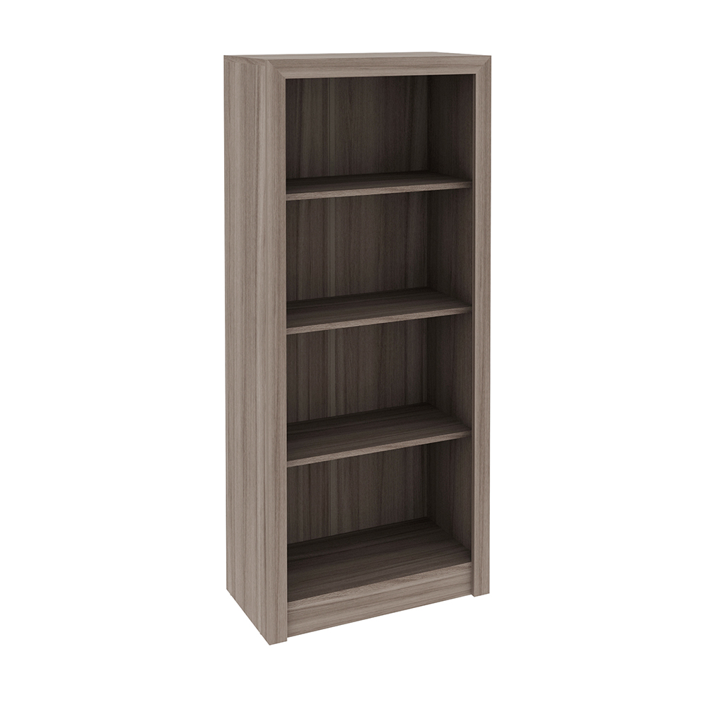 Armário Estante Alto para Escritório Home Office ME4137 MDP Carvalho G69 - Gran Belo