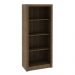 Armário Estante Alto para Escritório Home Office ME4137 MDP Nogal G69 - Gran Belo