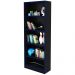 Armário Prateleiras para Escritório Home Office Gamer ME4141 MDP Preto/Azul G69 - Gran Belo