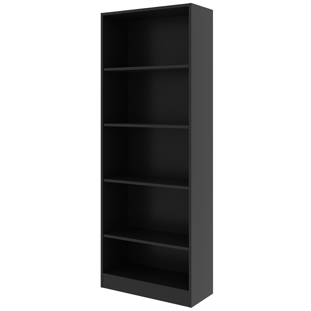 Armário Prateleiras para Escritório Home Office Gamer ME4141 MDP Preto/Preto G69 - Gran Belo