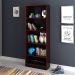 Armário Prateleiras para Escritório Home Office Gamer ME4141 MDP Preto/Vermelho G69 - Gran Belo