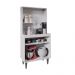Armário de Cozinha 2 Portas Cantinho do Café Itigi Branco G96 - Gran Belo