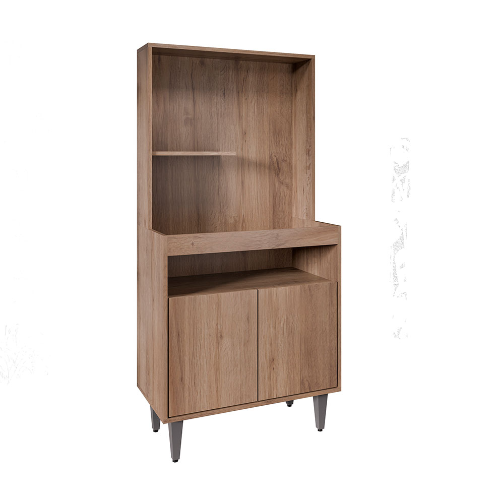 Armário de Cozinha 2 Portas Cantinho do Café Itigi Freijó G96 - Gran Belo