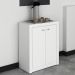 Armário para Escritório Home Office ME4103 MDP Branco G69 - Gran Belo