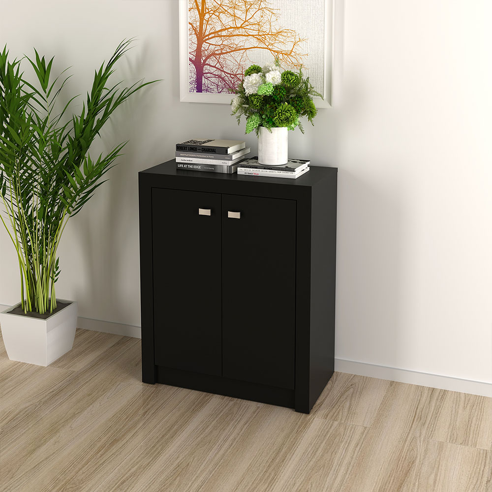 Balcão para Escritório Home Office ME4103 MDP Preto G69 - Gran Belo