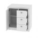 Balcão para Escritório Home Office ME4111 MDP Branco G69 - Gran Belo