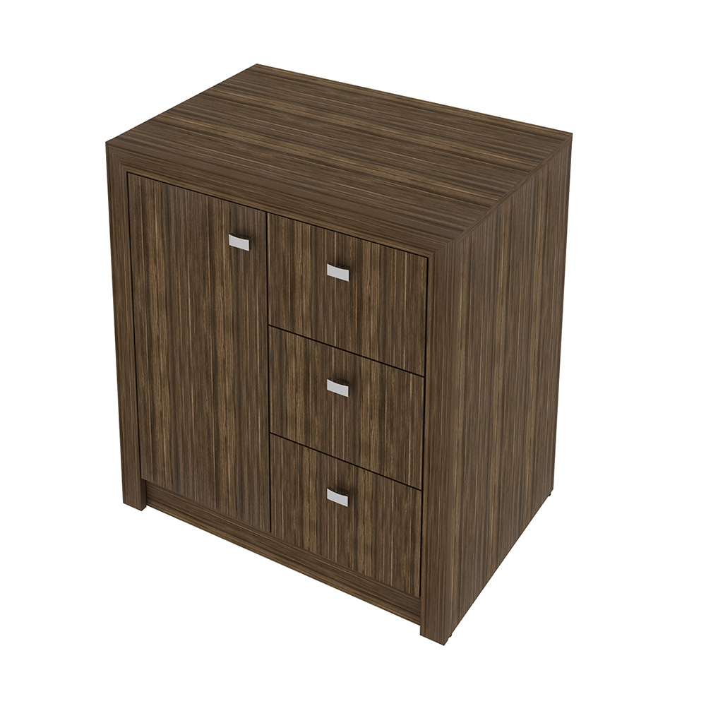 Balcão para Escritório Home Office ME4111 MDP Nogal G69 - Gran Belo