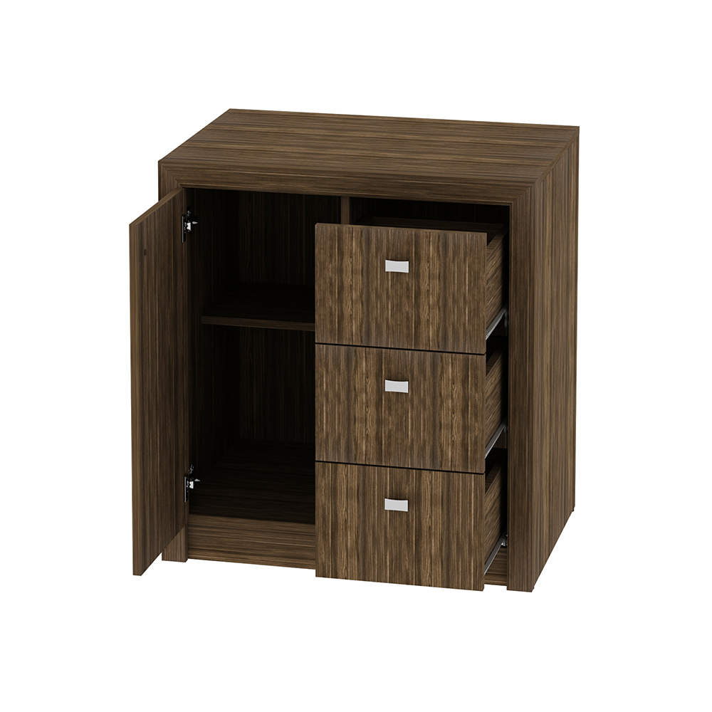 Balcão para Escritório Home Office ME4111 MDP Nogal G69 - Gran Belo