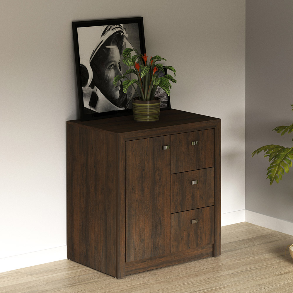 Balcão para Escritório Home Office ME4111 MDP Rustico G69 - Gran Belo