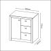 Balcão para Escritório Home Office ME4111 MDP Rustico G69 - Gran Belo