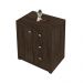 Balcão para Escritório Home Office ME4111 MDP Rustico G69 - Gran Belo