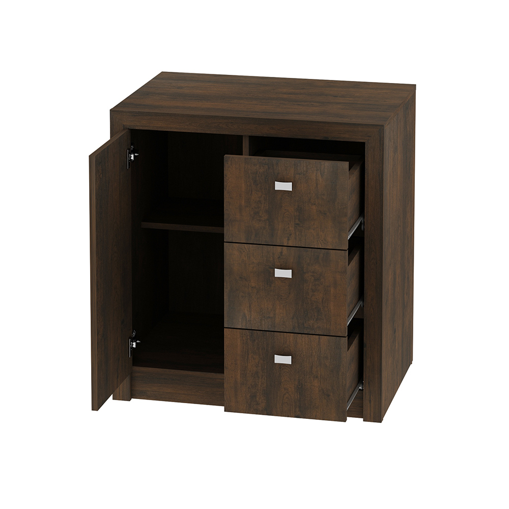 Balcão para Escritório Home Office ME4111 MDP Rustico G69 - Gran Belo