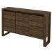 Balcão para Escritório Home Office ME4147 Nogal G69 - Gran Belo