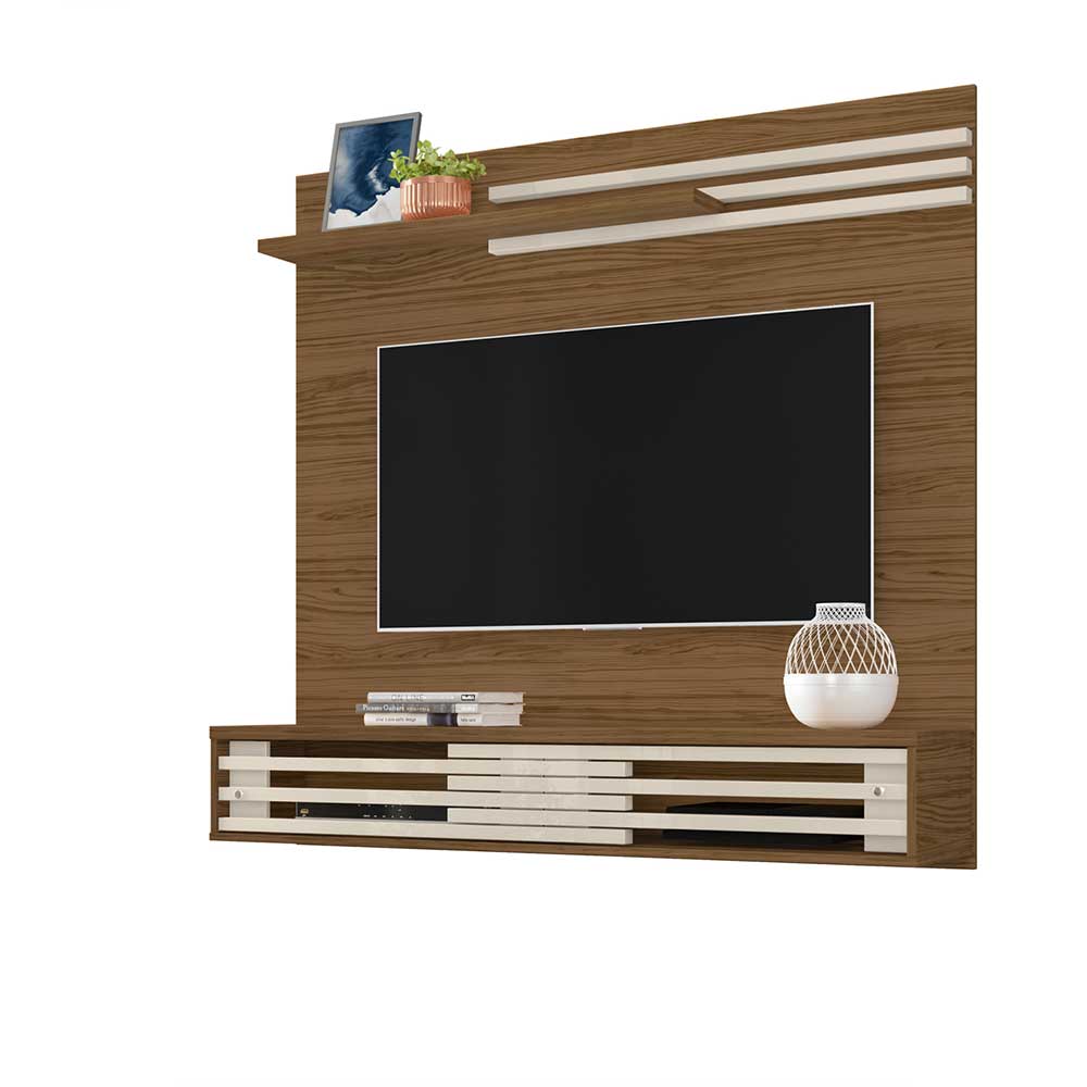 Bancada Suspensa Flop MDP Pintura UV até 55 Naturale/OffWhite G97 - Gran Belo