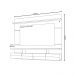 Bancada Suspensa Grok MDP Pintura UV até 60 Naturale/OffWhite G97 - Gran Belo