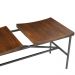 Banco Decorativo para Varanda Cozinha 3 Lugares Dresden 140cm Grafite Madeira Maciça Rustic Brown - Gran Belo