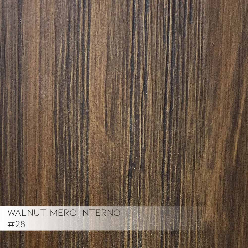 Banco Decorativo para Varanda Cozinha Dumai 120cm Madeira Maciça Walnut Escovado G54 - Gran Belo