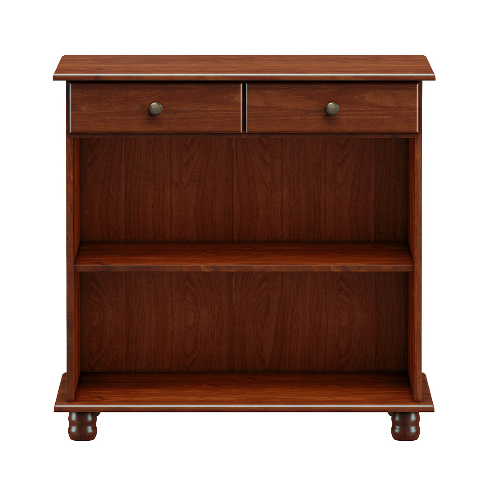 Buffet Decorativo Ivan Madeira 2 Portas e 2 Gavetas Café G74 - Gran Belo