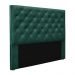 Cabeceira Decorativa King Size 1,95M Tàzio Veludo Verde Floresta G63 - Gran Belo