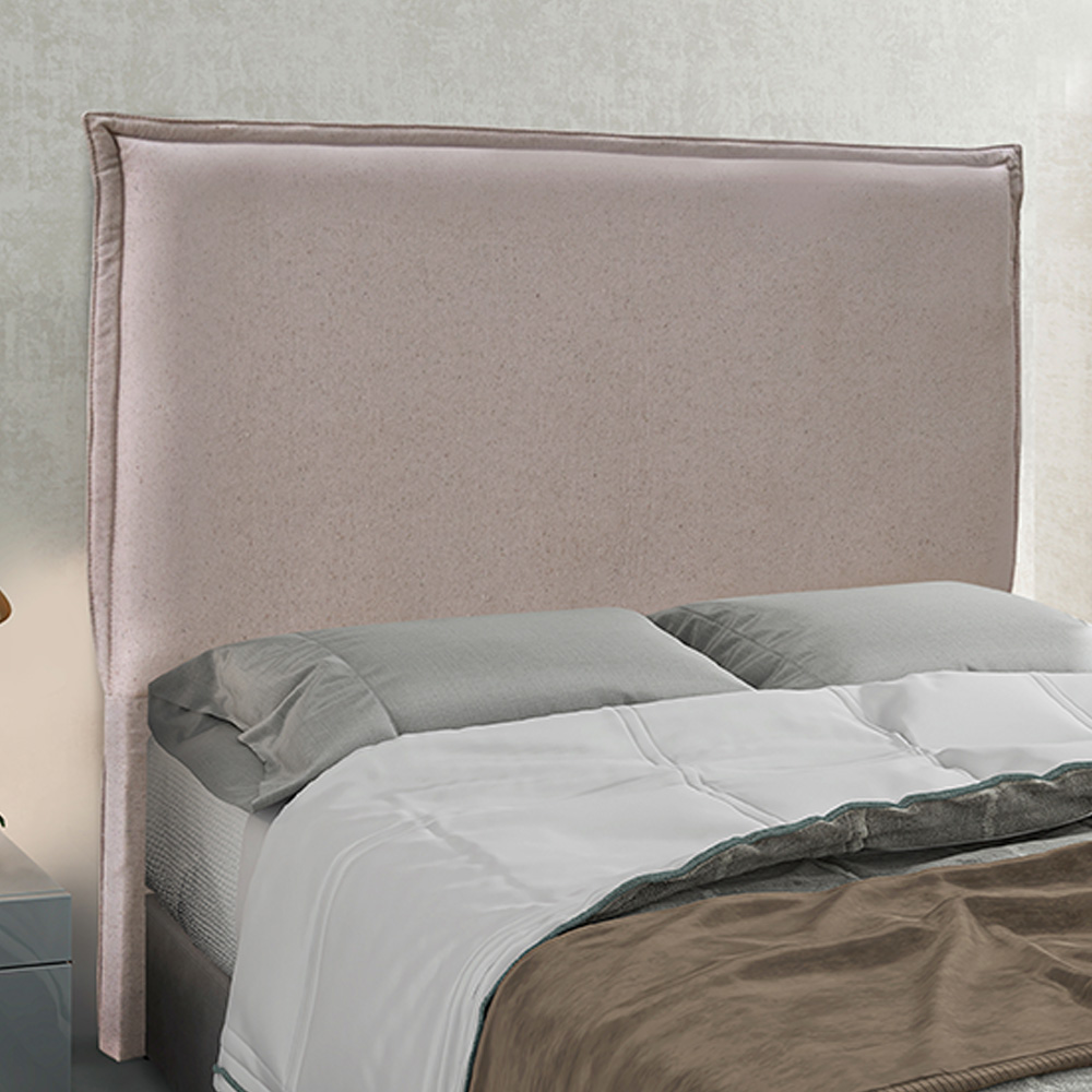 Cabeceira Decorativa King Size 1,95M Trento Linho Areia G63 - Gran Belo