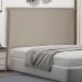 Cabeceira Decorativa King Size 1,95M Trento Suede Bege G63 - Gran Belo