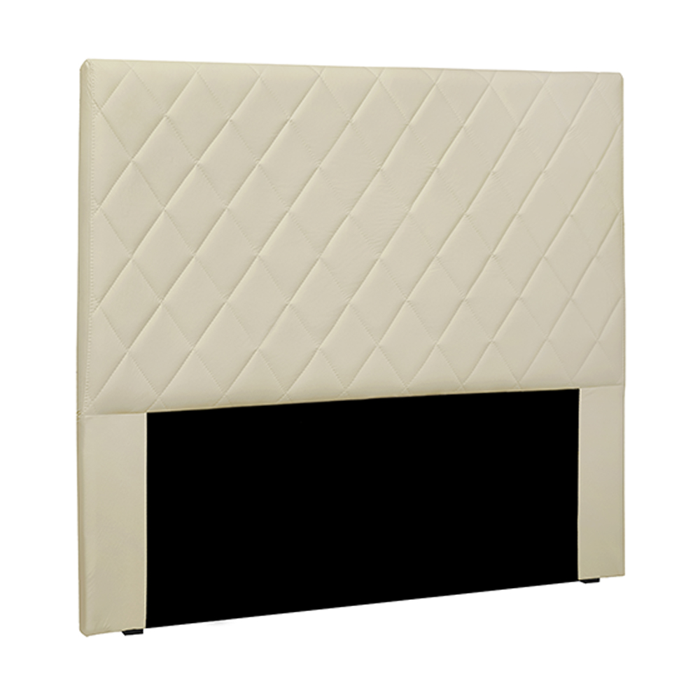 Cabeceira Decorativa Queen Size 1,60M Baelon Veludo Bege G63 - Gran Belo
