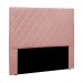 Cabeceira Decorativa Queen Size 1,60M Baelon Veludo Rosa G63 - Gran Belo