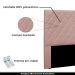 Cabeceira Decorativa Queen Size 1,60M Baelon Veludo Rosa G63 - Gran Belo