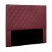 Cabeceira Decorativa Queen Size 1,60M Baelon Veludo Vinho G63 - Gran Belo