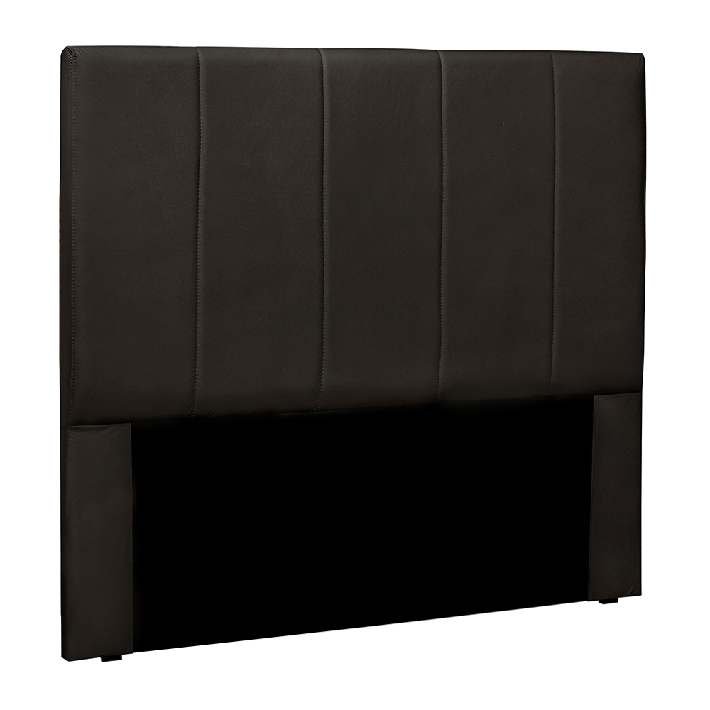 Cabeceira Decorativa Queen Size 1,60M Erza PU Marrom G63 - Gran Belo