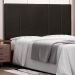Cabeceira Decorativa Queen Size 1,60M Erza PU Marrom G63 - Gran Belo