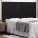 Cabeceira Decorativa Queen Size 1,60M Erza PU Preto G63 - Gran Belo