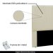Cabeceira Decorativa Queen Size 1,60M Erza Veludo Bege G63 - Gran Belo