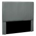Cabeceira Decorativa Queen Size 1,60M Erza Veludo Cinza G63 - Gran Belo