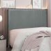 Cabeceira Decorativa Queen Size 1,60M Erza Veludo Cinza G63 - Gran Belo