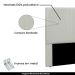 Cabeceira Decorativa Queen Size 1,60M Erza Veludo Prata G63 - Gran Belo