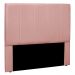 Cabeceira Decorativa Queen Size 1,60M Erza Veludo Rosa G63 - Gran Belo
