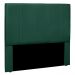 Cabeceira Decorativa Queen Size 1,60M Erza Veludo Verde Floresta G63 - Gran Belo