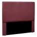 Cabeceira Decorativa Queen Size 1,60M Erza Veludo Vinho G63 - Gran Belo