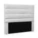 Cabeceira Decorativa Queen Size 1,60M Guess PU Branco G63 - Gran Belo
