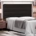 Cabeceira Decorativa Queen Size 1,60M Guess PU Marrom G63 - Gran Belo