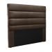 Cabeceira Decorativa Queen Size 1,60M Guess Veludo Marrom G63 - Gran Belo