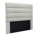 Cabeceira Decorativa Queen Size 1,60M Guess Veludo Prata G63 - Gran Belo