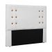 Cabeceira Decorativa Queen Size 1,60M Kors PU Branco G63 - Gran Belo
