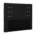 Cabeceira Decorativa Queen Size 1,60M Kors PU Preto G63 - Gran Belo