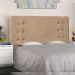 Cabeceira Decorativa Queen Size 1,60M Kors Suede Bege G63 - Gran Belo