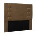 Cabeceira Decorativa Queen Size 1,60M Kors Suede Caramelo G63 - Gran Belo