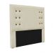 Cabeceira Decorativa Queen Size 1,60M Kors Veludo Bege G63 - Gran Belo